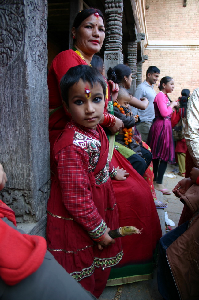 девочка непал