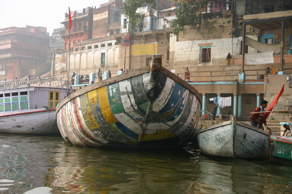 Прогулка на лодке по Гангу