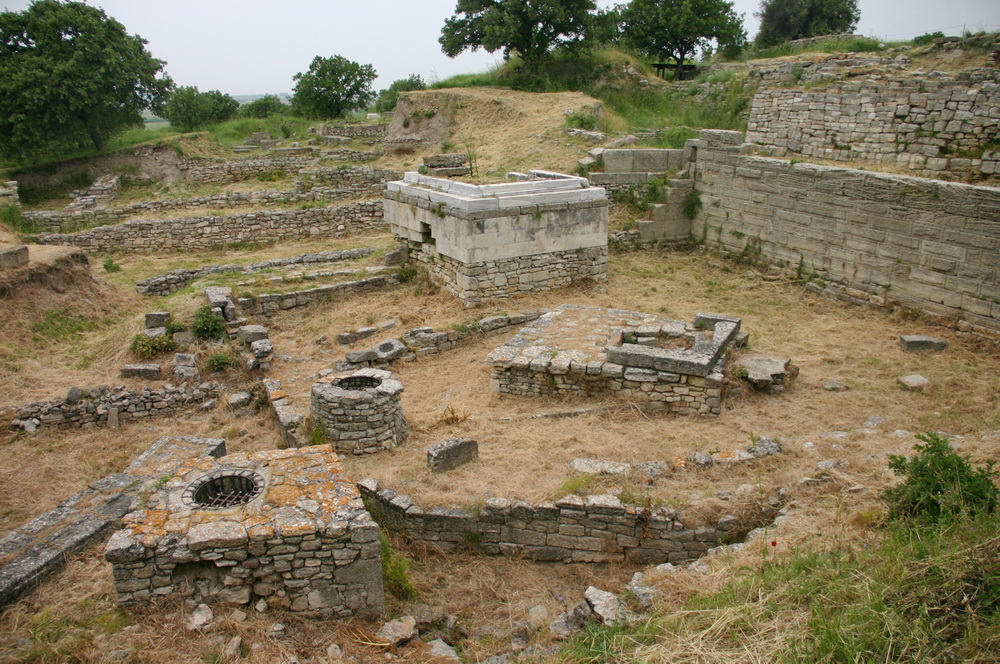Раскопки в Трое, Турция